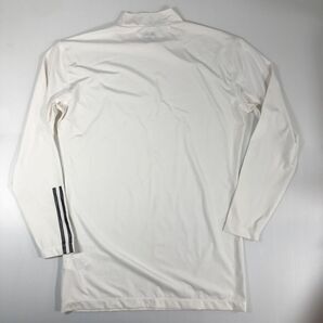 アディダス adidas ゴルフ メンズ ハイネックトレーニングシャツ Lサイズ 美品 中古 送料185円の画像8