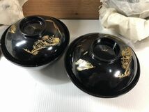 汁椀 お椀 10客セット 未使用 長期保管品 質感GOOD！！ ブランド不明 椀 Z3_画像2