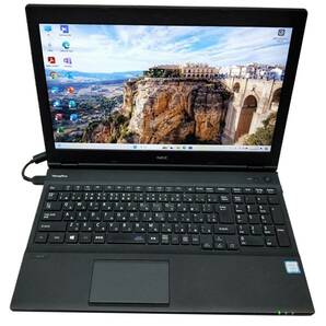 ★【驚速 NEC VX-4 i5-8350U 1.70GHz x8+8GB+SSD240GB 15.6インチノートPC】Win11+Office2021 Pro/HDMI/1920x1080■E040605の画像1