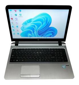 *[. speed HP Probook 450 G3 i5-6200U 2.3GHz x4+8GB+SSD128GB+HDD500GB 15.6 -inch wide Note PC]Win11+Office2021/WED camera #E032915