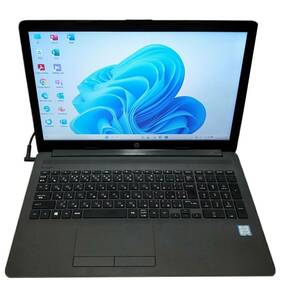 ★【驚速 HP 250 G7 i5-8265U 1.6GHz x8+8GB+SSD128GB+HDD500GB 15.6インチワイドノートPC】Win11+Office2021/WEDカメラ■E032929