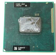 【中古パーツ】複数購入可CPU Intel Core i7-2620M 2.7GHz TB 3.4GHz SR03F Socket G2 ( rPGA988B) 2コア4スレッド動作品ノートパソコン用 _画像2