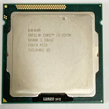 【中古パーツ】複数購入可 CPU Intel Core i5 2500K 3.30GHzTB 3.7GHz SR008 Socket LGA1155 4コア4スレッド 動作品 デスクトップ用_画像1