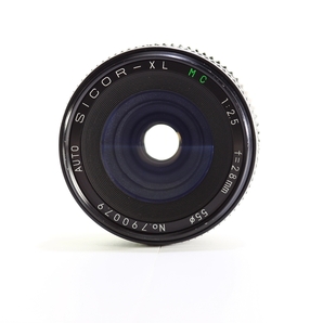 【 希少 単焦点レンズ】【PENTAX Kマウント】 SICOR-XL MC 1:2.5 f=28mm オールドレンズ  撮影サンプル画像ありの画像2
