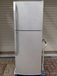  attention :SHARP * sharp 2do Anon freon freezing refrigerator 228L[ refrigeration 165L* freezing 63L] SJ-23S-S 2011 year made Osaka * used operation goods 