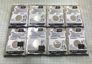 ★Western Degital/WD Black 500GB×8個 2.5インチHDD SATA★