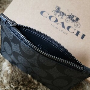 【1スタ】C-490 新品未使用 COACHカードケース コインケース 並行輸入品の画像3