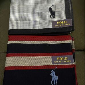 ラルフローレン ハンカチ RALPH LAUREN ハンカチ新品　三越　高島屋　ハンカチ　メンズ　POLO ビッグポニー 男性用