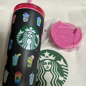 スターバックス ステンレスタンブラー フラペチーノブラックSTARBUCKS ホリデー スタバ　福袋 スタバ タンブラー