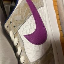 Rayssa Leal × Nike SB Dunk Low PRM Pure Platinum and Vivid Purple ナイキ　ダンク　SB ライッサ・レアウ　29.5cm_画像6