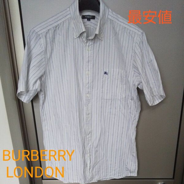 最安値BURBERRY半袖シャツ