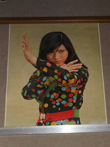 志穂美悦子,UNION POSTER,ポスター,カレンダー,女必殺拳,激突殺人拳,カンフー,空手,二代目はクリスチャン,親子ゲーム,長渕剛,JAC,千葉真一