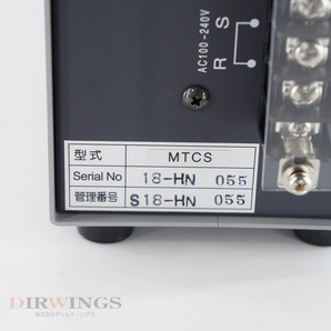 [DW] 8日保証 2台入荷 MTCS MISUMI ミスミ TEMPERATURE CONTROLLER 温度調節コントローラー 温度調節器 取扱説明書[05791-1355]の画像7