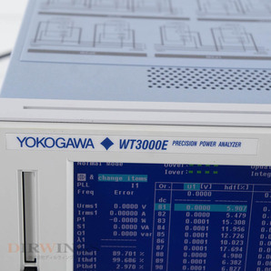 [DW] 8日保証 校正2024年6月まで有効 WT3000E WT3004E-2A4-30A0-D/G6/FQ/C/C5/FL YOKOGAWA PRECISION POWER ANALYZER 横河...[05768-0192]の画像4