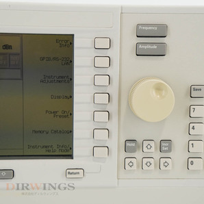 [DW] 8日保証 E8244A Agilent PSG-L Series Signal Generator OPT 0BW 1CM UK6 UNJ 250kHz-40GHz アジレント hp Keysight...[05791-0812]の画像6