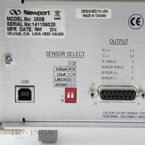 [DW] 8日保証 350B NEWPORT ニューポート TEMPERATURE CONTROLLER TECコントローラー 温度調節器[05791-1365]の画像10