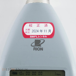 [DW]8日保証 2024年11月次期校正 NL-31 RION NH-21 MC-12CF1 リオン SOUND LEVEL METER 精密騒音計 サウンドレベルメーター..[05885-0021]の画像4