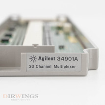 [DW] 8日保証 34901A Agilent アジレント hp Keysight キーサイト 20Ch Multiplexer マルチプレクサ 34970A/34972A用[05791-1335]_画像8