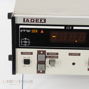 [JB] 保証なし AX-221 ADEX アデックス DIGITAL LCR METER デジタルLCRメーター[05910-0004]の画像4