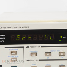 [JB] 保証なし Q8326 ADVANTEST WAVELENGTH METER アドバンテスト ウェーブレングスメーター[05791-0454]_画像6