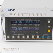 [DW] 8日保証 校正2024年12月まで有効 TG1703 NF エヌエフ回路設計ブロック THREE-PHASE SIGNAL GENERATOR 三相信号発生器...[05768-1161]_画像4