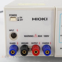 [DW] 8日保証 43台入荷 DSM-8104 HIOKI 日置 DIGITAL SUPER MEGOHAMMETER デジタル超絶縁/微小電流計 電源コード 取扱説明...[05830-0093]_画像4