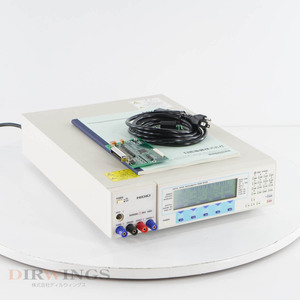 [DW] 8日保証 43台入荷 DSM-8104 HIOKI 日置 DIGITAL SUPER MEGOHAMMETER デジタル超絶縁/微小電流計 電源コード 取扱説明...[05830-0093]