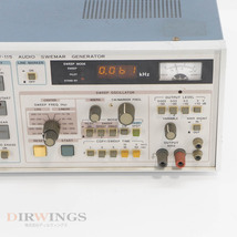 [DW] 8日保証 LSW-115 LEADER AUDIO SWEMAR GENERATOR リーダー電子 オーディオスイマージェネレーター[05910-0015]_画像5