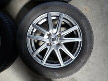 YS7861【送料無料175/65R15】アクア スイフト フィット キューブなどに 中古夏タイヤセット ▼15×5.5J 100/4H ET43▼_画像2