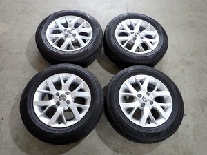 YS7924【送料無料185/65R15】ニッサン純正 E12ノート純正 ダンロップ EC202 中古夏タイヤセット ■15×5.5J 100/4H ET40■