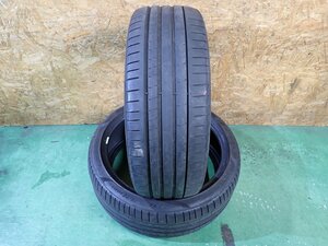 RK3489【送料無料245/40R21】2本 ピレリ P ZERO TM 中古夏タイヤ レクサス LCハイブリッド BMW X3 X4 等に ≪即決≫