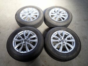 YS8009【送料無料225/65R17】ニッサン純正 T32エクストレイル純正 ヨコハマ 中古夏タイヤセット ■17×7J 114.3/5H ET45■