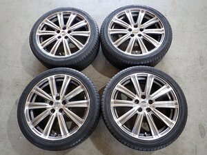 YS8021【送料無料215/45R17】プリウス 86 BRZなどへ スマック WINRUN R330 中古夏タイヤセット ■17×7J 100/5H ET50■