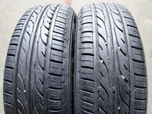 YS8266【送料無料175/65R15】アクア フィット スイフト キューブ等 ダンロップ 中古夏タイヤセット ▼15×5.5J 100/4H ET42▼_画像5