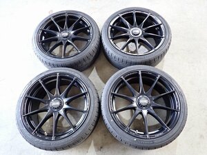 YS8279【送料無料225/40R18】OZ RACING FORMULA フォーミュラ HLT 中古夏タイヤセット ★18×8J 120/5H ET45★