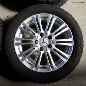 YS8238【送料無料195/55R16】ベンツ純正 W169 Aクラス純正 ミシュラン 中古夏タイヤアルミセット ●16×6J 112/5H ET46●の画像2