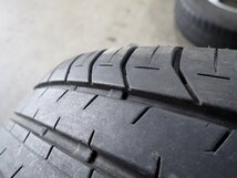 YS8210【送料無料185/60R15】アクア ヤリス ヴィッツ フィットなどに BS 中古夏タイヤアルミセット ▼15×6J 100/4H ET43▼_画像6