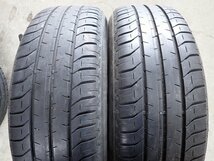 YS8210【送料無料185/60R15】アクア ヤリス ヴィッツ フィットなどに BS 中古夏タイヤアルミセット ▼15×6J 100/4H ET43▼_画像3