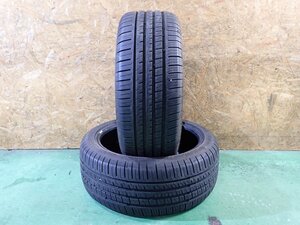 RK3525【送料無料225/45R18】2本 Neolin ネオリン Neo Sport ネオスポーツ 中古夏タイヤ オデッセイ クラウン マークX ≪即決≫