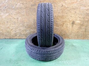 RK3519【送料無料165/55R15】2本 グッドイヤー イーグル LS2000 ハイブリッドⅡ 中古夏タイヤ 軽自動車に スペア ≪即決≫