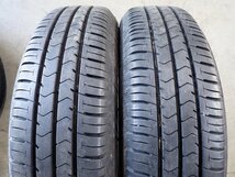 YS8303【送料無料155/65R14】ニッサン純正 デイズルークス ブリヂストン 中古夏タイヤセット ■14×4.5J 100/4H ET46■_画像3