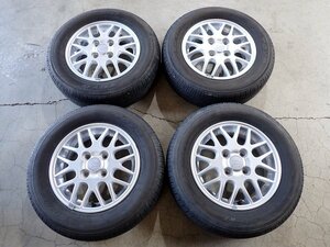 YS8305【送料無料165/70R13】ダイハツ純正 アトレーワゴン トーヨータイヤ 中古夏タイヤセット■13×4.5J 100/4H ET45■