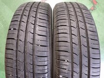 RK3570【送料無料175/65R15】2本 2021年製 グッドイヤー エフィシェントグリップ エコ EG01 中古夏タイヤ コンパクトカー ≪即決≫_画像3