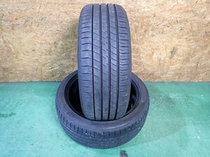 RK3568【送料無料215/45R18】2本 2021年製 ダンロップ ルマン5 中古夏タイヤ SAI ノア VOXY MAZDA3などへ ≪即決≫