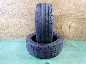 RK3587【送料無料215/45R17】2本 2021年製 ファルケン ZIEX ジークス ZE914 中古夏タイヤ プリウス 86 BRZ インプレッサ ≪即決≫