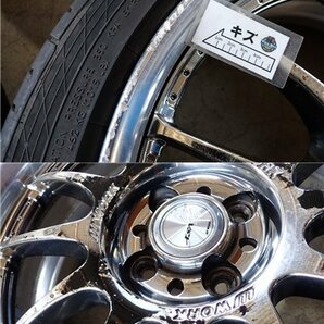 YS7974【送料無料195/45R17】WORK 戦 XS2 スイフト 2021年製 コンチネンタル 中古夏タイヤセット ■17×7J 100/4H ET45■の画像8