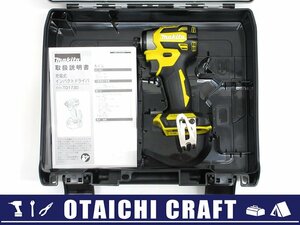 【未使用】makita(マキタ) 18V 充電式インパクトドライバ TD173D イエロー 本体+ケース｜セットばらし品【/D20179900035002D/】