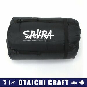 【未使用】fieldSAHARA(フィールドサハラ) Zenithシリーズ ハイブリッドタイプ寝袋 ZHB15 Black 枕付き【/D20179900034578D/】