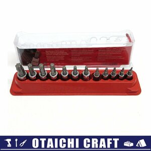 【中古】Snap-on(スナップオン) 1/4(6.3sq) 3/8(9.5sq) トルクスソケットセット 212EFTXY【/D20179900034731D/】