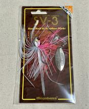 メガバス SV-3 3/8oz SR 2個セット 未開封品 COTTON CANDY ＆ HOT TIGER スピナーベイト_画像3